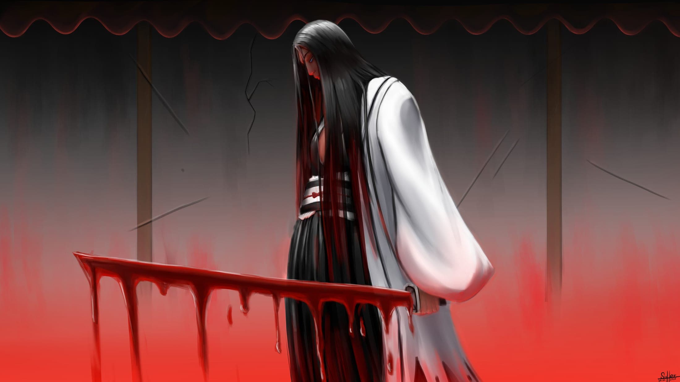 Unohana — Character illustration